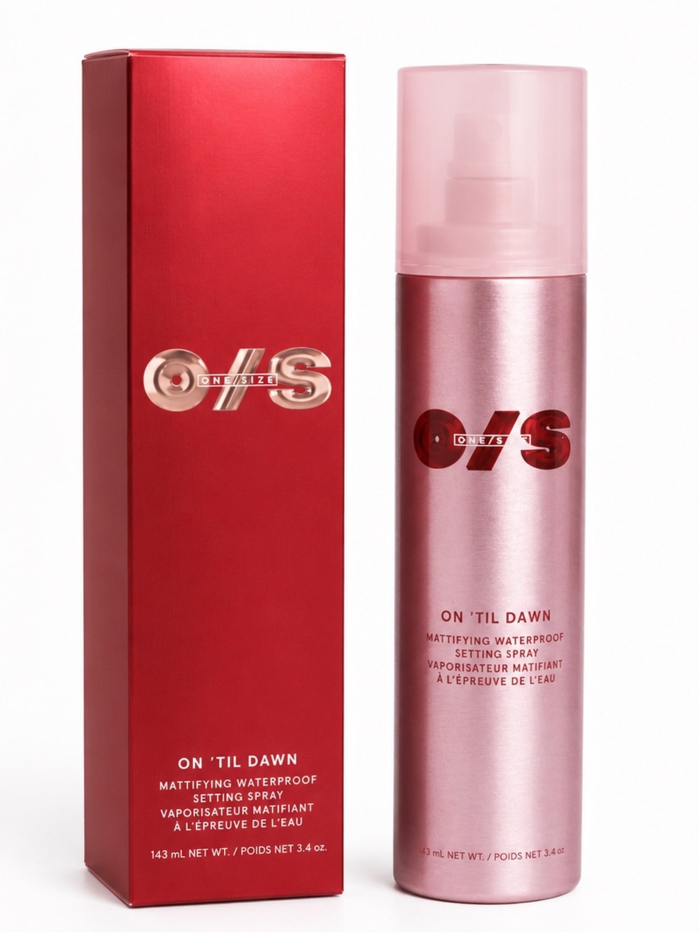 One/Size On Til Dawn Mattifying Waterproof Setting Spray Full Size 3.4 oz NIB